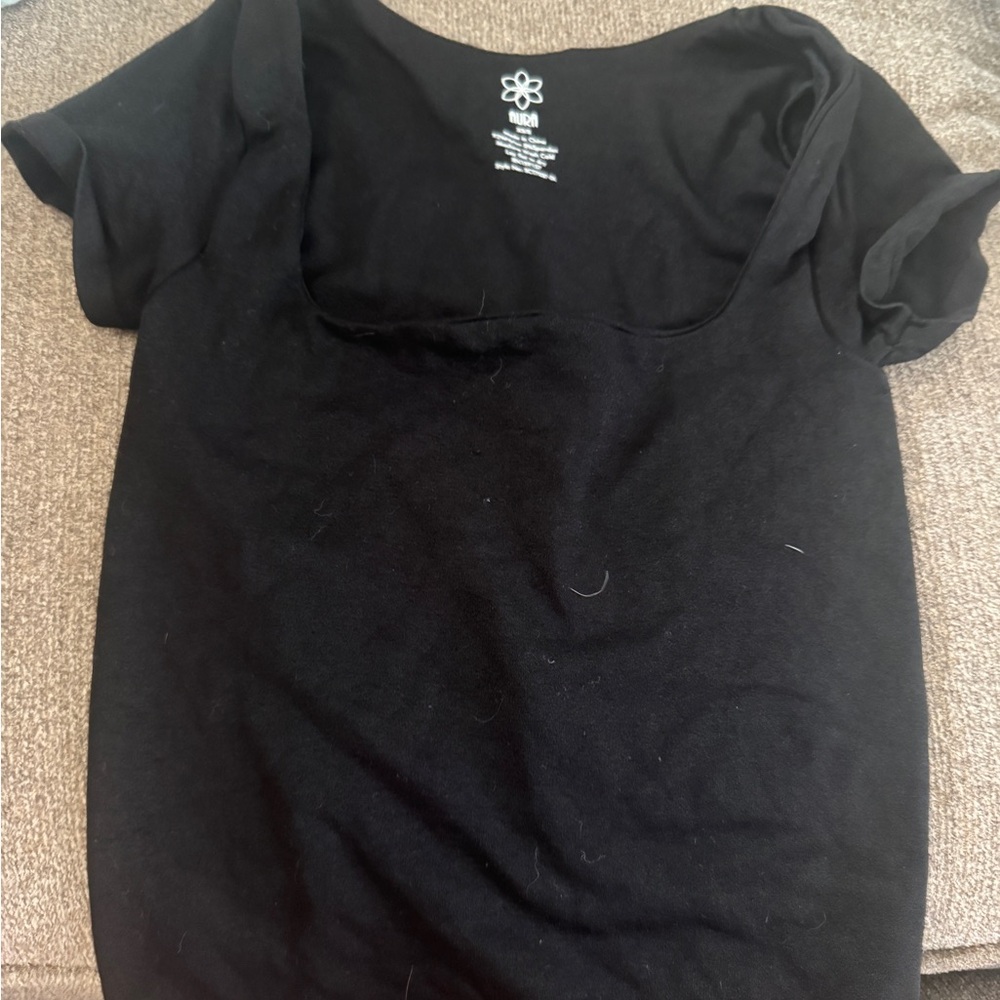 Aura Black Short Sleeve Women's Tee
